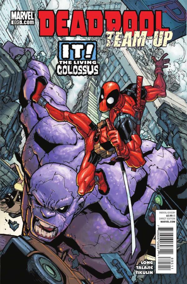 Deadpool Team-Up #895 cover