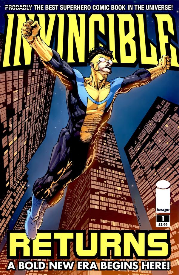 Invincible Returns #1 cover