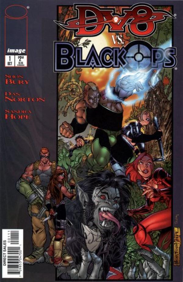 DV8 vs. Black Ops #1 cover