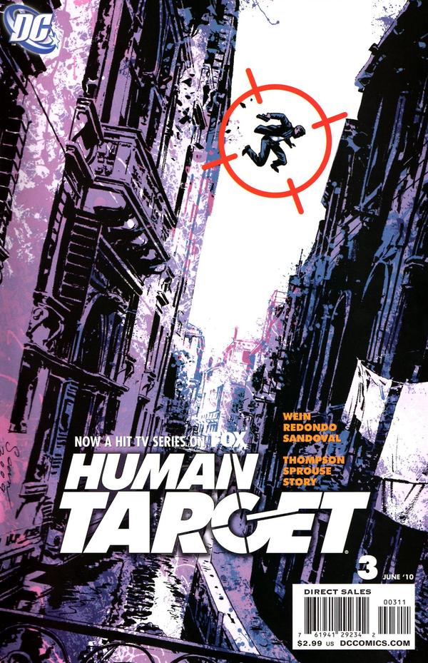 Human Target #3 cover