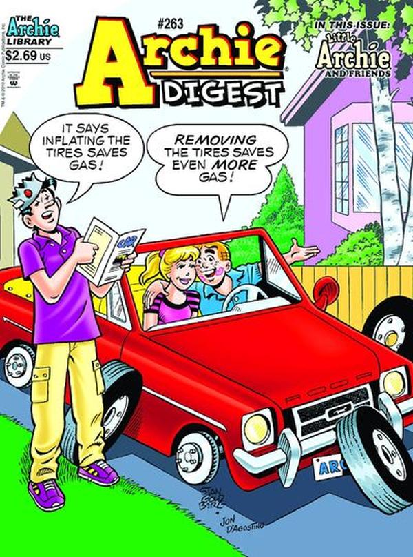 Archie Comics Digest #263 cover