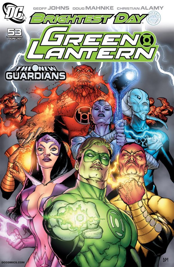 Green Lantern #53 cover