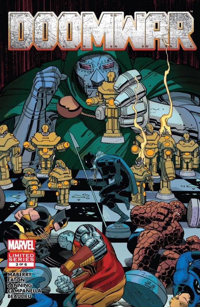 Doomwar #3 cover
