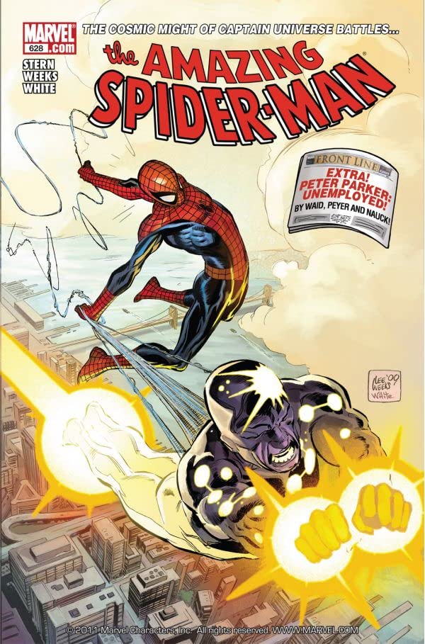 The Amazing Spider-Man #628 cover