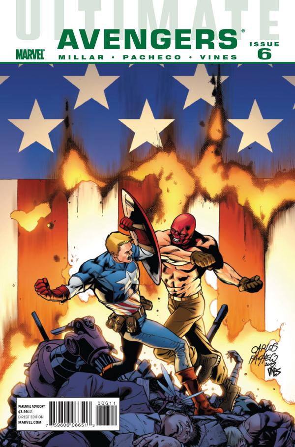 Ultimate Avengers #6 cover