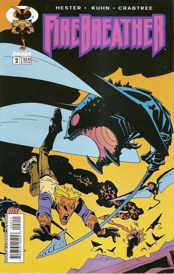 Firebreather #2 cover