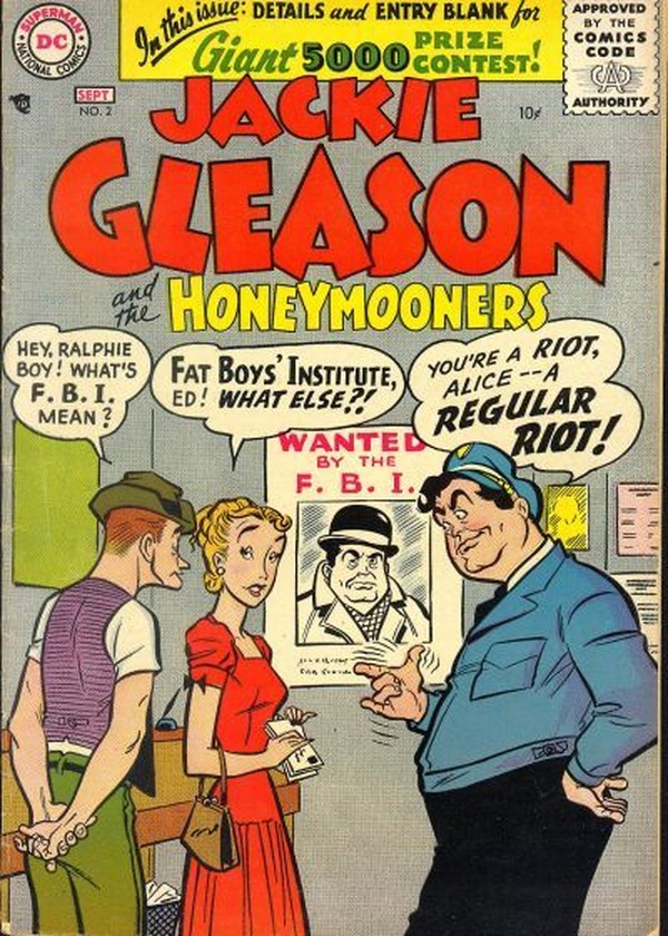 Jackie Gleason and the Honeymooners #2 cover
