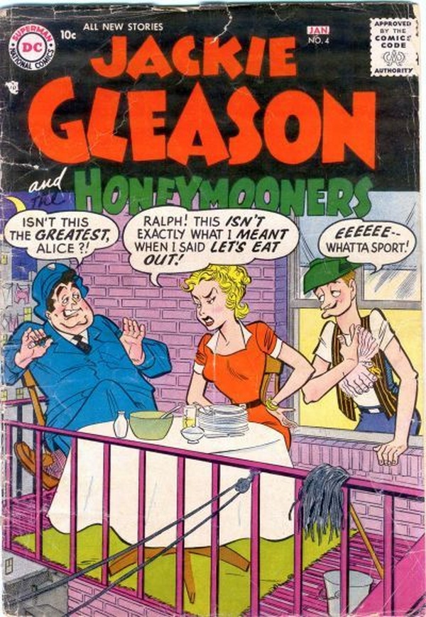 Jackie Gleason and the Honeymooners #4 cover