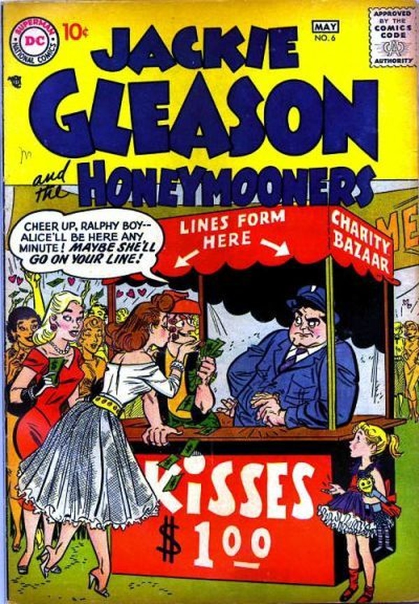Jackie Gleason and the Honeymooners #6 cover
