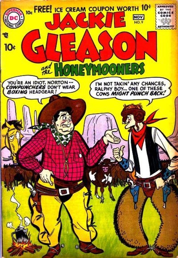 Jackie Gleason and the Honeymooners #9 cover