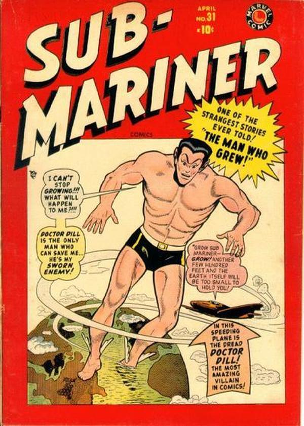 Sub-Mariner Comics #31 cover