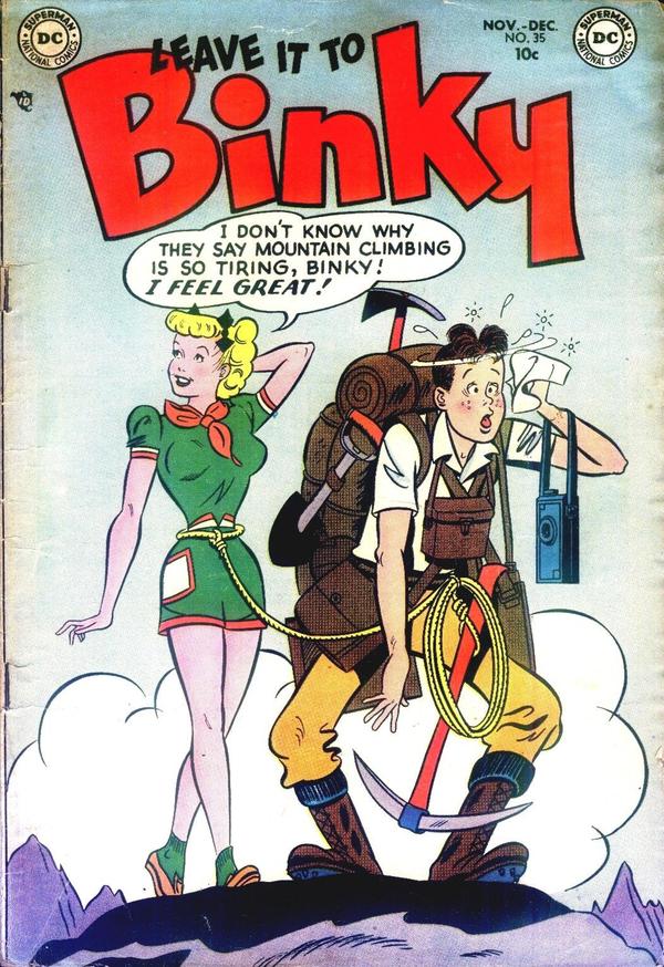 Leave It to Binky #35 cover