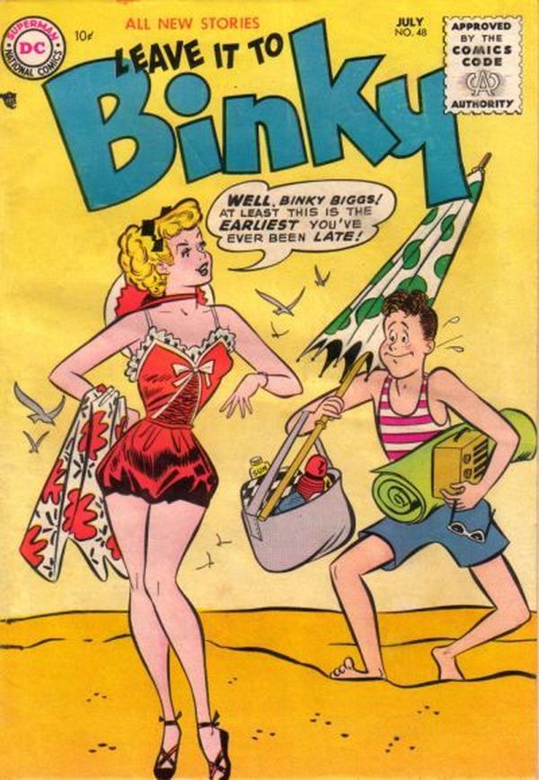 Leave It to Binky #48 cover