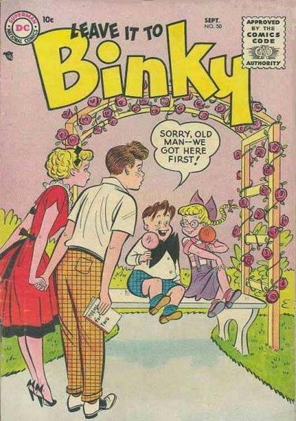 Leave It to Binky #50 cover