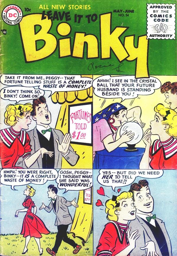 Leave It to Binky #54 cover