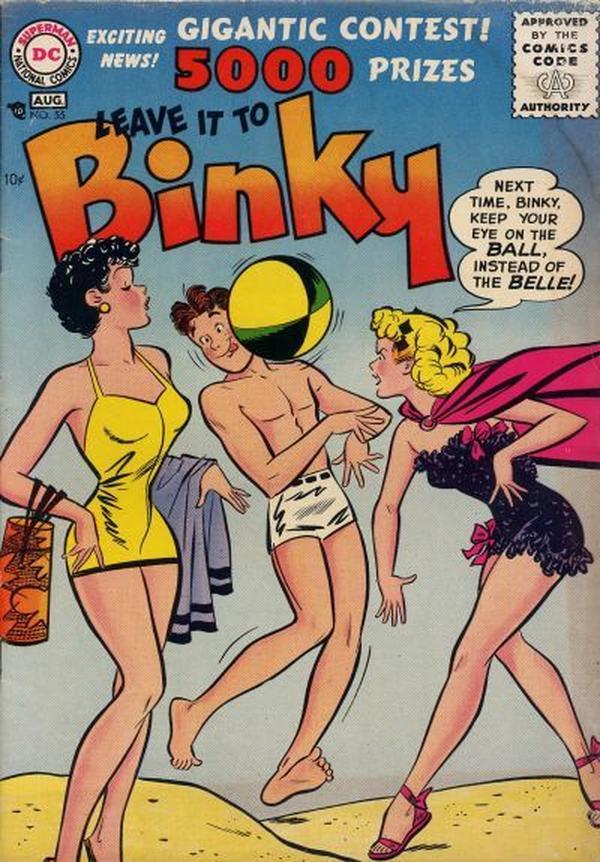 Leave It to Binky #55 cover