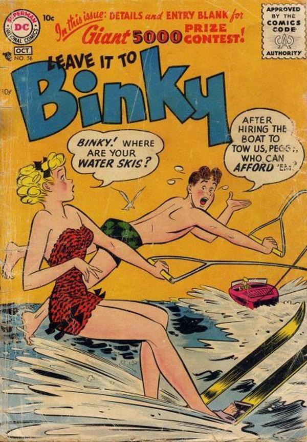 Leave It to Binky #56 cover