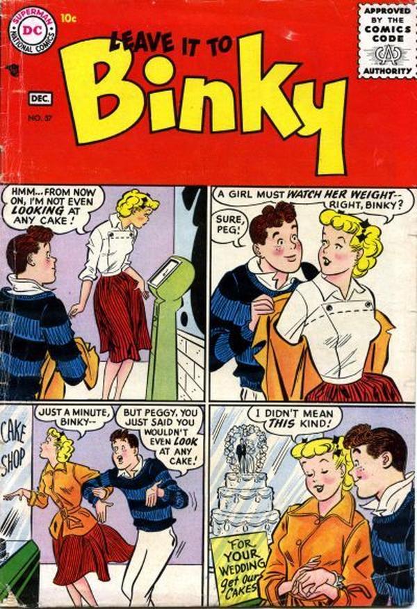 Leave It to Binky #57 cover