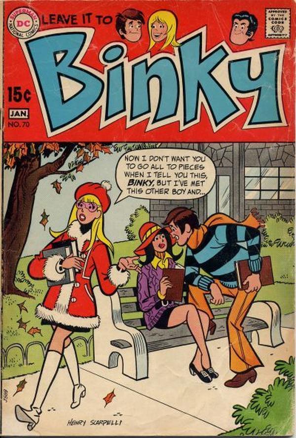 Leave It to Binky #70 cover
