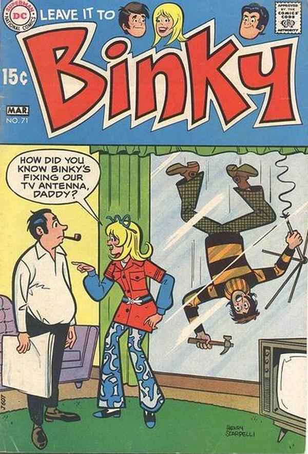 Leave It to Binky #71 cover