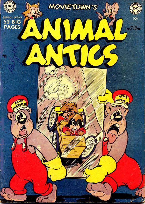 Movietown's Animal Antics #26 cover