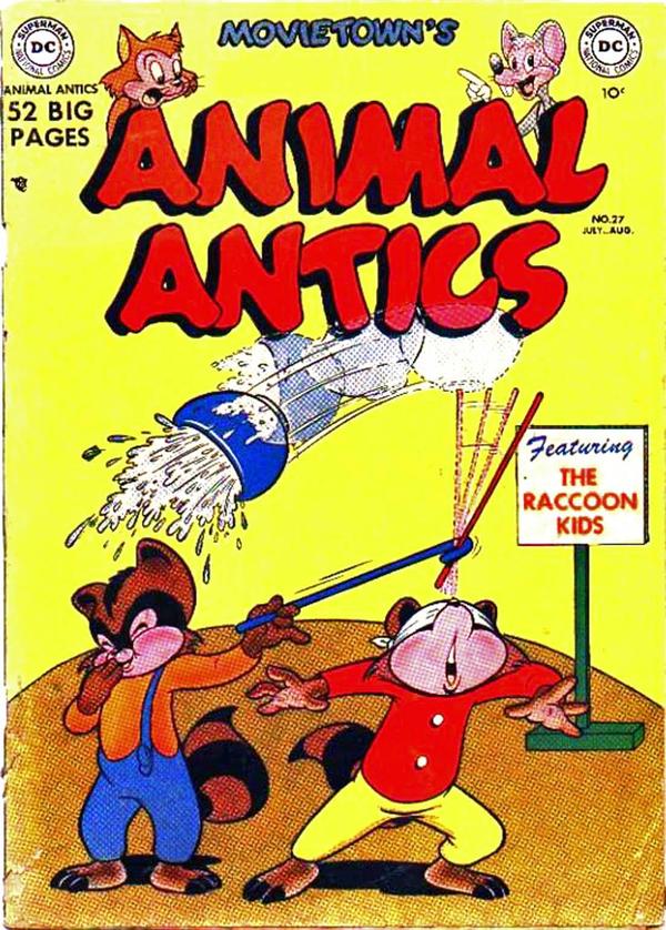 Movietown's Animal Antics #27 cover
