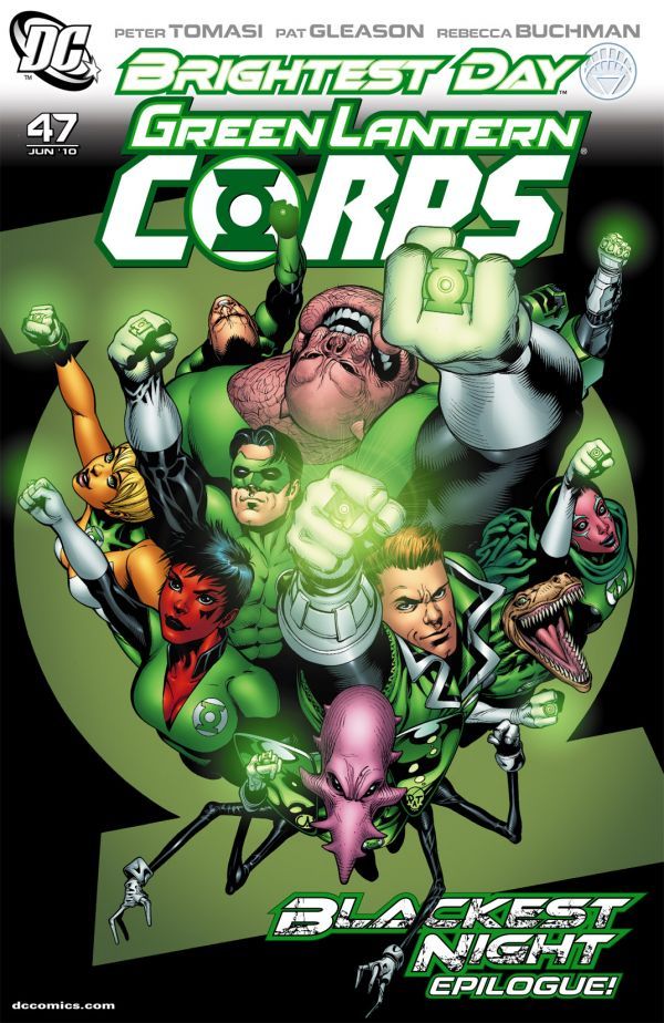 Green Lantern Corps #47 cover
