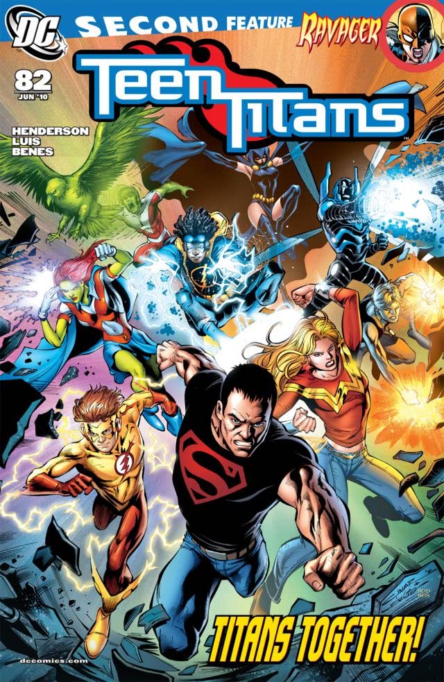Teen Titans #82 cover