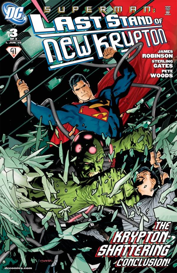 Superman: Last Stand of New Krypton #3 cover