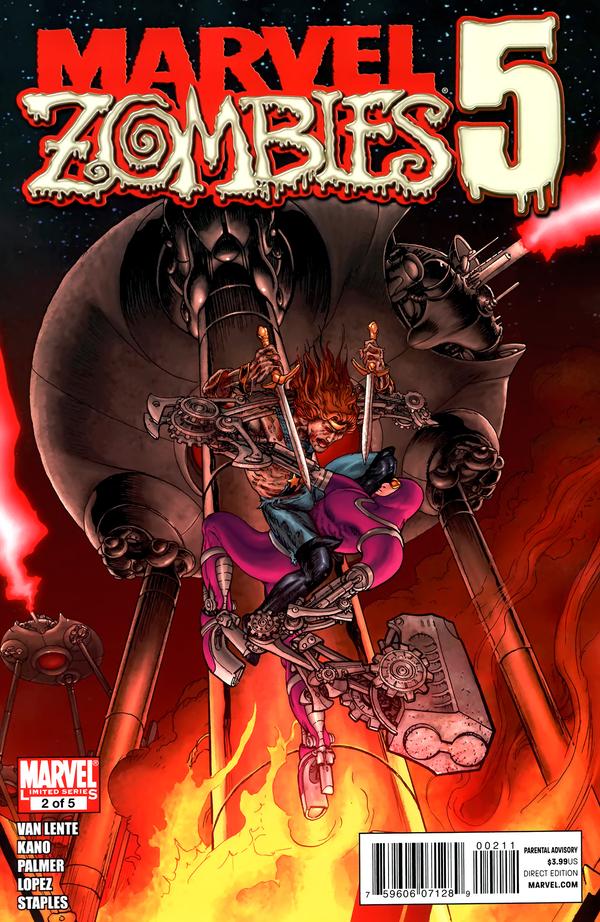Marvel Zombies 5 #2 cover
