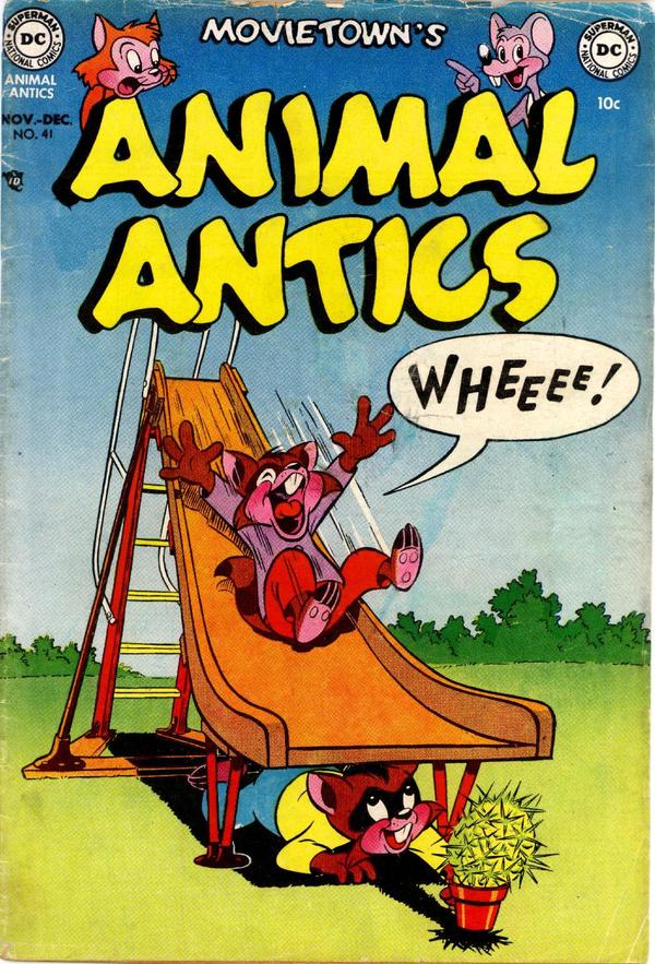 Movietown's Animal Antics #41 cover