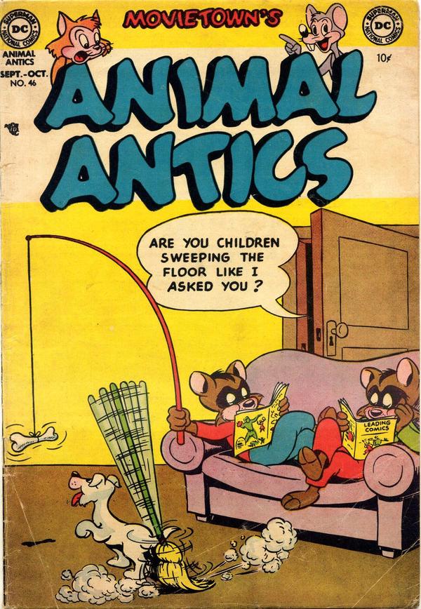 Movietown's Animal Antics #46 cover