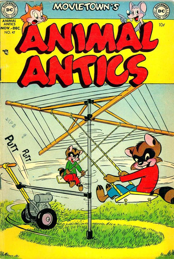Movietown's Animal Antics #47 cover