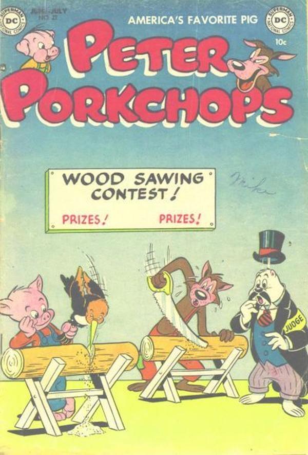 Peter Porkchops #22 cover