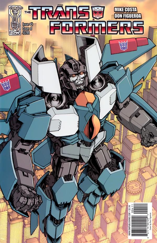 The Transformers #4 cover