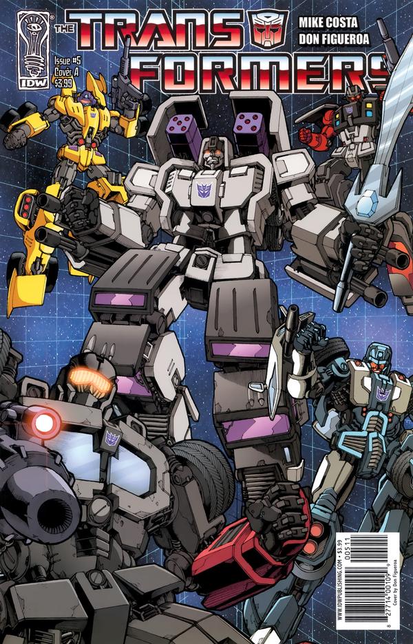 The Transformers #5 cover