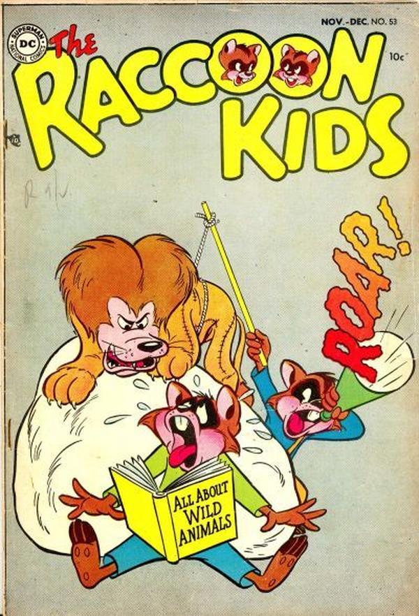 The Raccoon Kids #53 cover