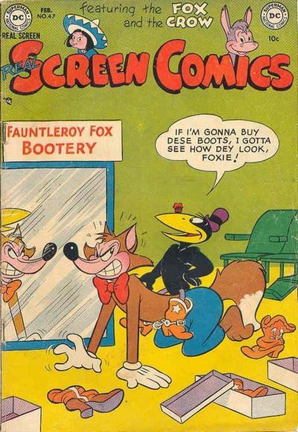 Real Screen Comics #47 cover