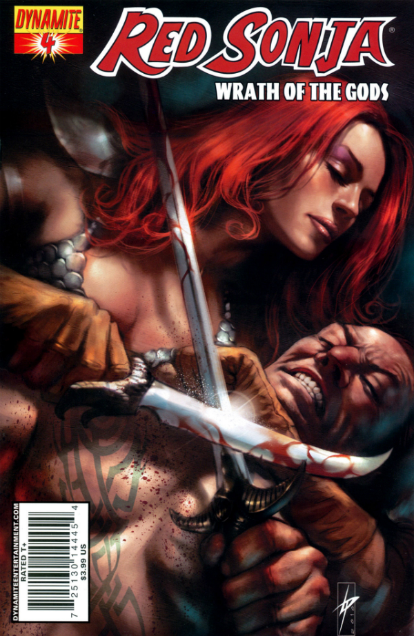 Red Sonja: Wrath of the Gods #4 cover