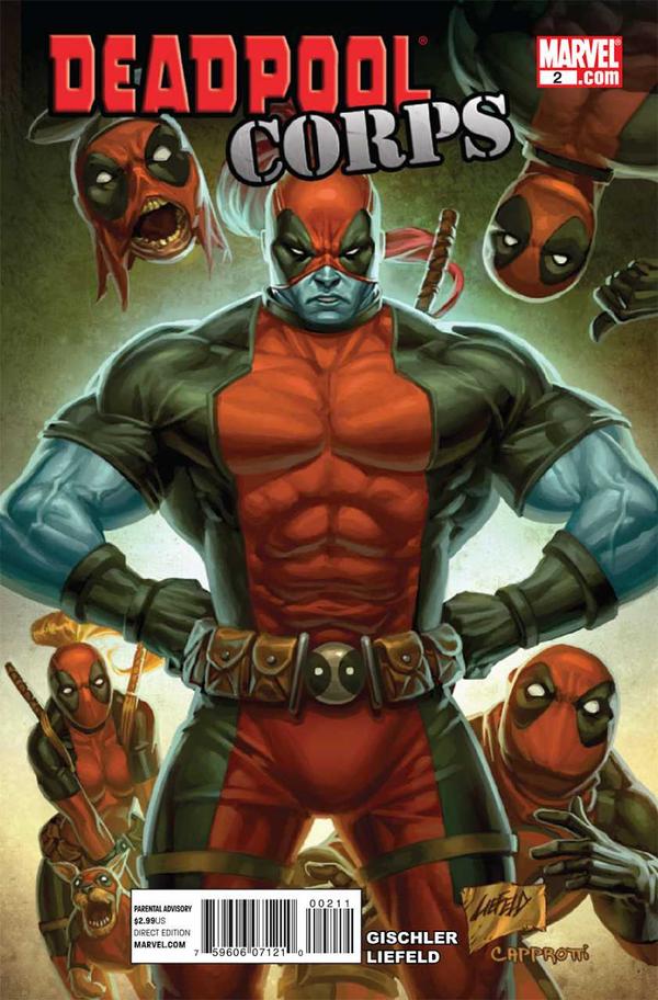 Deadpool Corps #2 cover