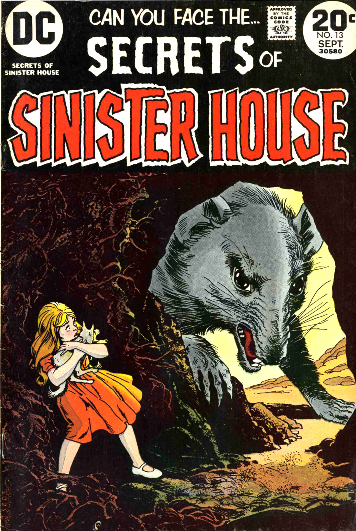 Secrets of Sinister House #13 cover