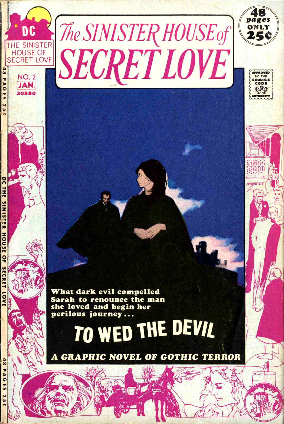 The Sinister House of Secret Love #2 cover