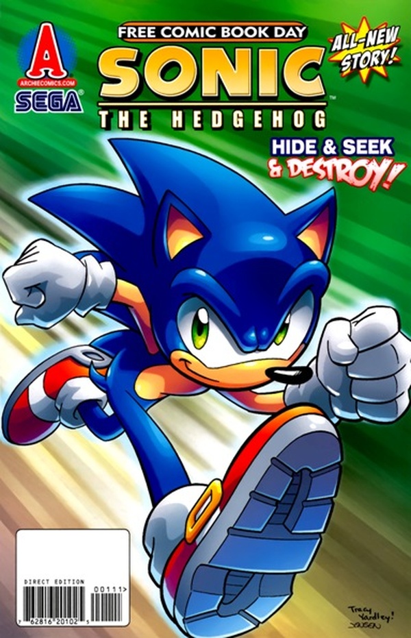 Sonic Hide & Seek & Destroy! Free Comic Book Day Edition #1