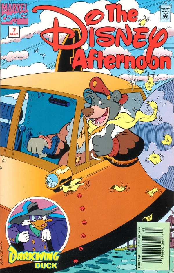 The Disney Afternoon #7 cover