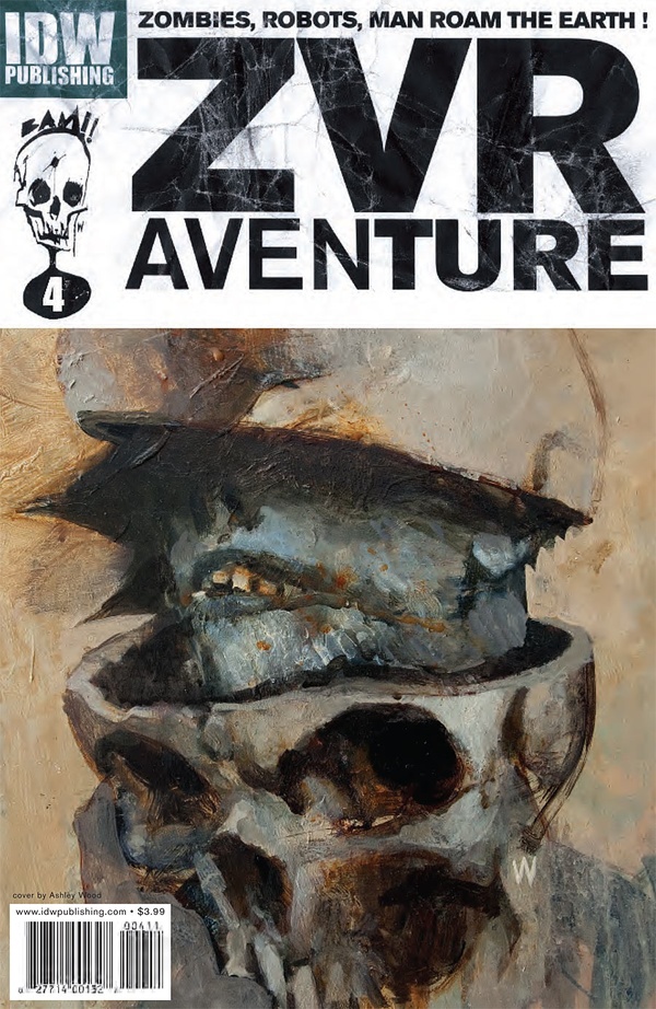 Zombies vs. Robots Aventure #4 cover