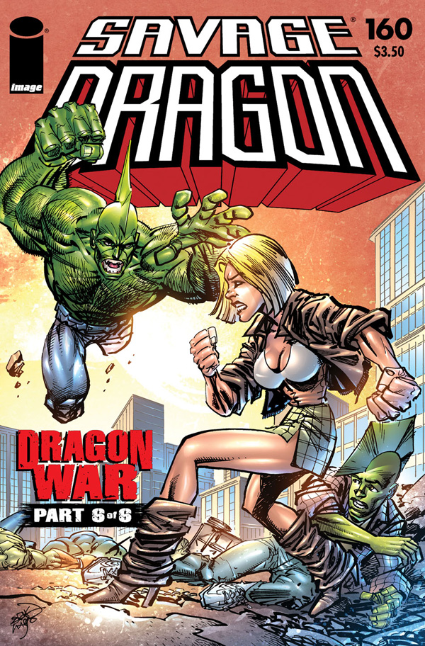 Savage Dragon #160 cover