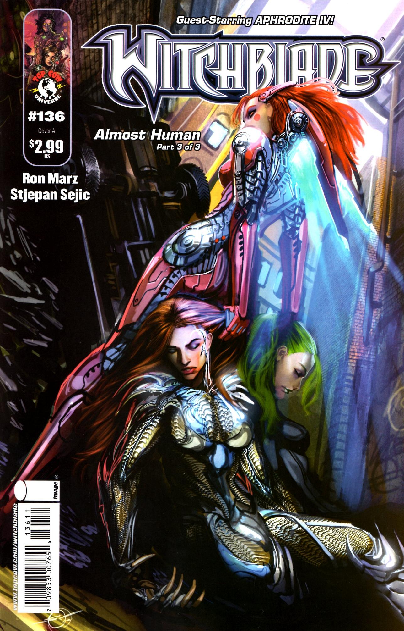 Witchblade #136 cover