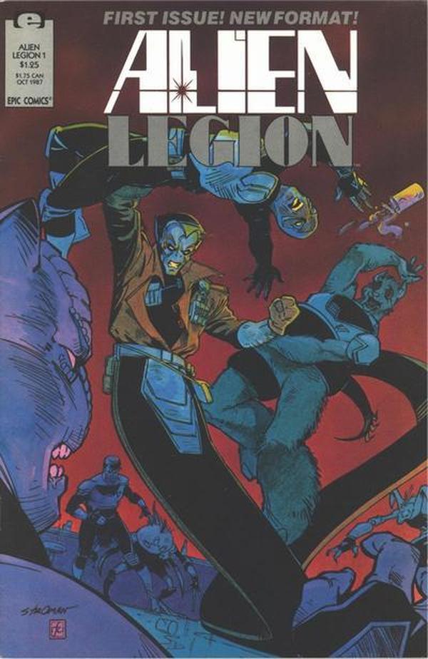 Alien Legion #1 cover