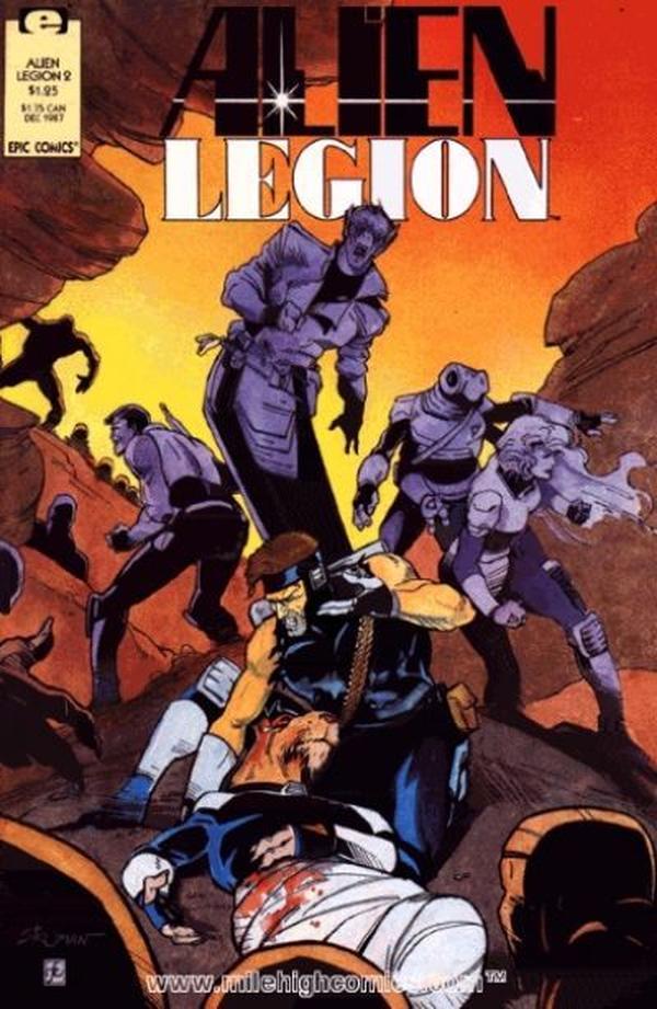Alien Legion #2 cover