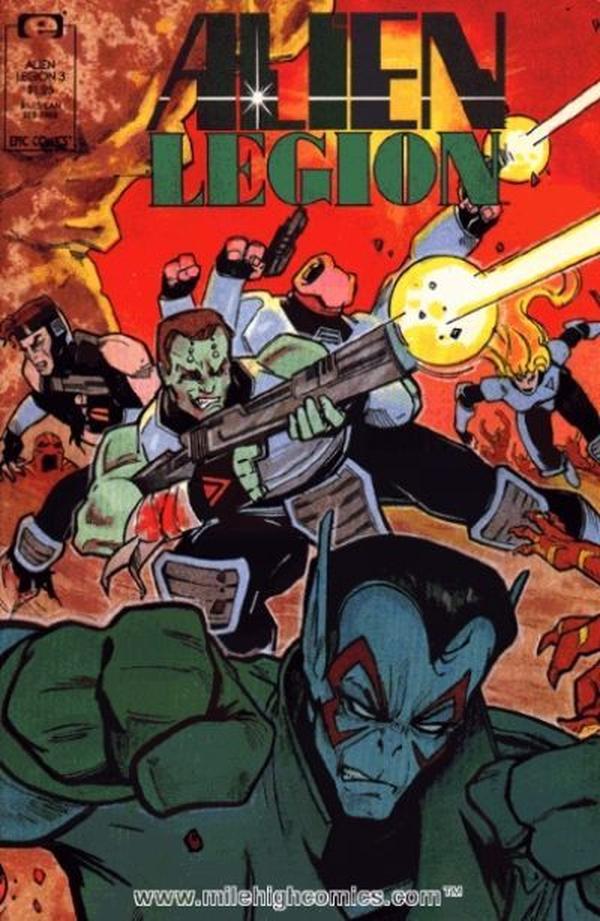 Alien Legion #3 cover